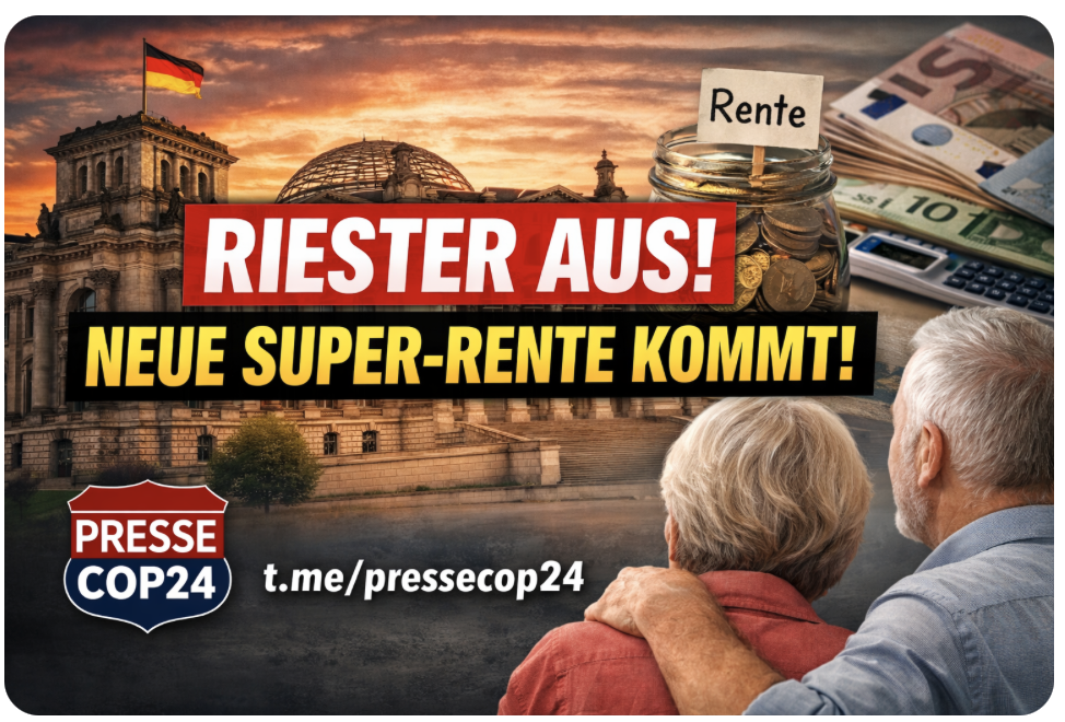 +++ RENTEN-HAMMER IN BERLIN! RIESTER AUS – NEUE SUPER-RENTE KOMMT! MEHR GELD, MEHR CHANCEN – ODER NUR NEUE VERSPRECHEN? +++