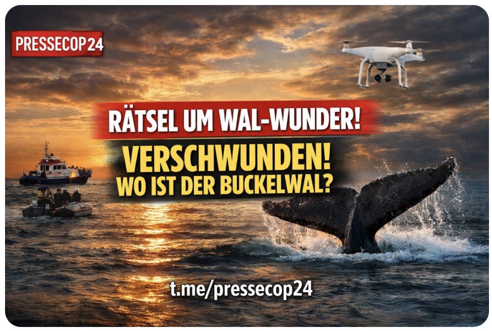 +++ WUNDER IN DER OSTSEE! GEFANGENER RIESEN-WAL PLÖTZLICH VERSCHWUNDEN – RETTUNG IN LETZTER SEKUNDE ODER DRAMATISCHES RÄTSEL? +++