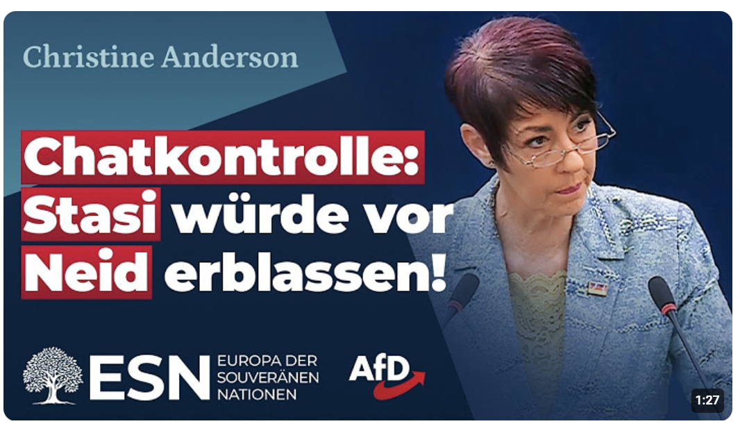 Chatkontrolle: Die Stasi würde vor Neid erblassen! | English Subtitles