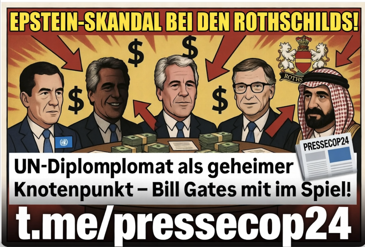 EPSTEIN-SKANDAL BEI DEN ROTHSCHILDS! UN-DIPLOMAT ALS GEHEIMER KNOTENPUNKT – BILL GATES MIT IM NETZ DER MACHT!