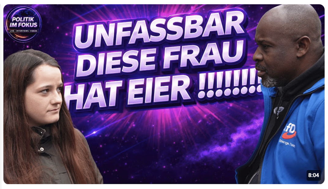 Das bewegt fast alle AfD-Wähle!! War das auch dein Grund