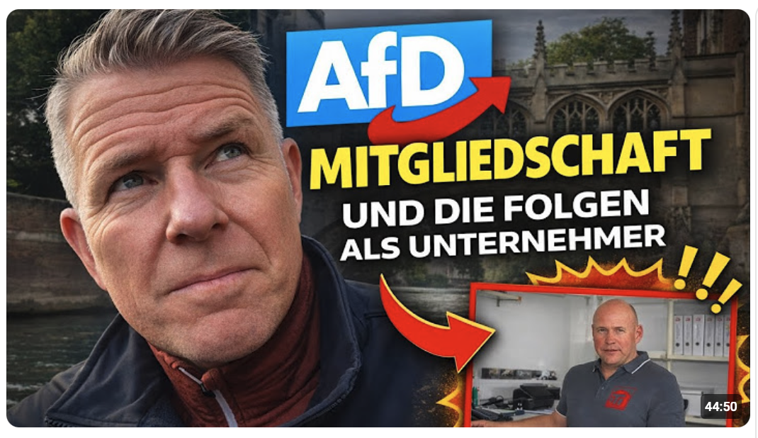 Unsere Demokratie! Immer mehr Unternehmer trotzen Anfeindungen. Brandmauer immer poröser.