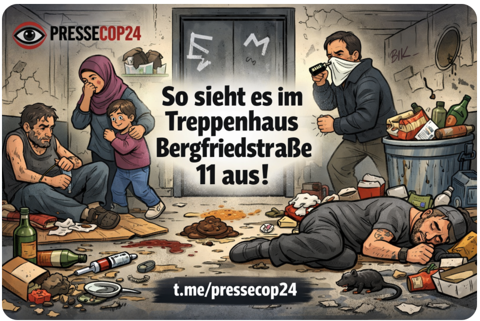 DER HORROR-FLUR VON KREUZBERG: Zwischen Kot, Blut-Spritzen und Todes-Angst!