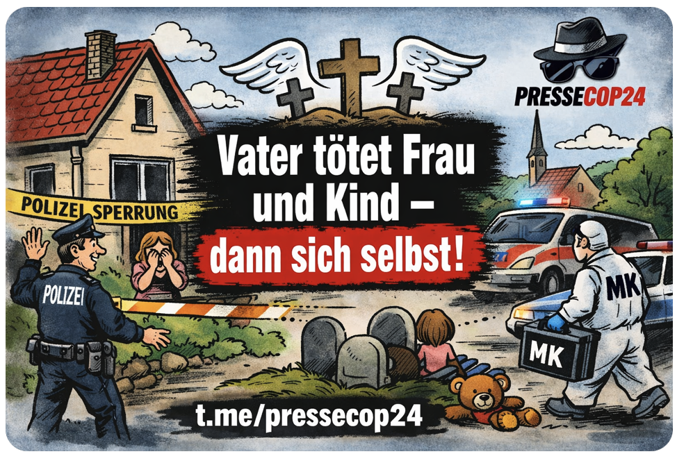 FAMILIEN-TRAGÖDIE BEI NÜRNBERG! VATER TÖTET FRAU UND KIND – DANN SICH SELBST
