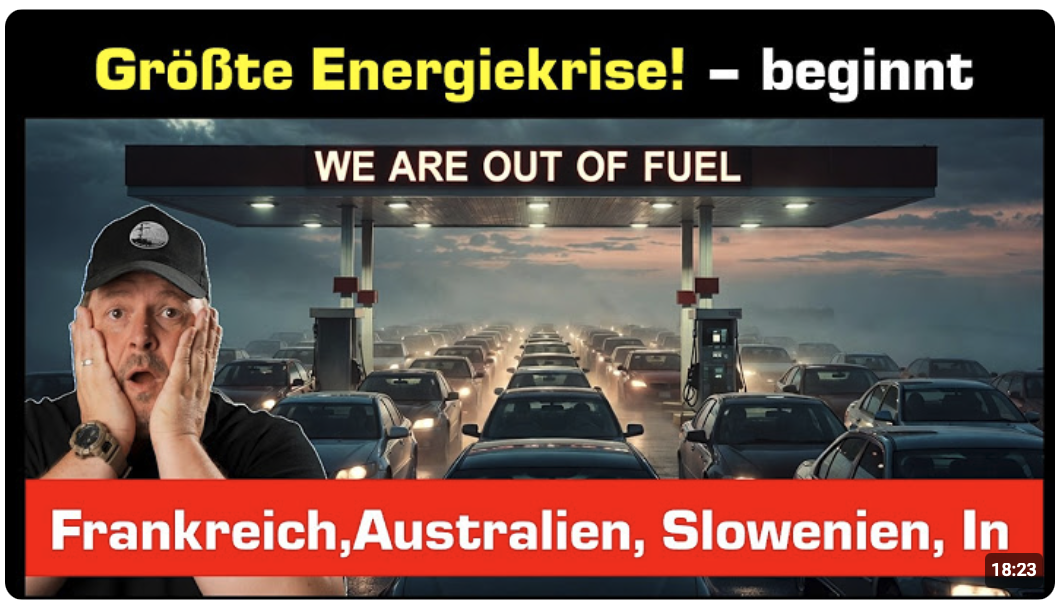 Kommt die schwerste Energiekrise aller Zeiten? Es hat begonnen