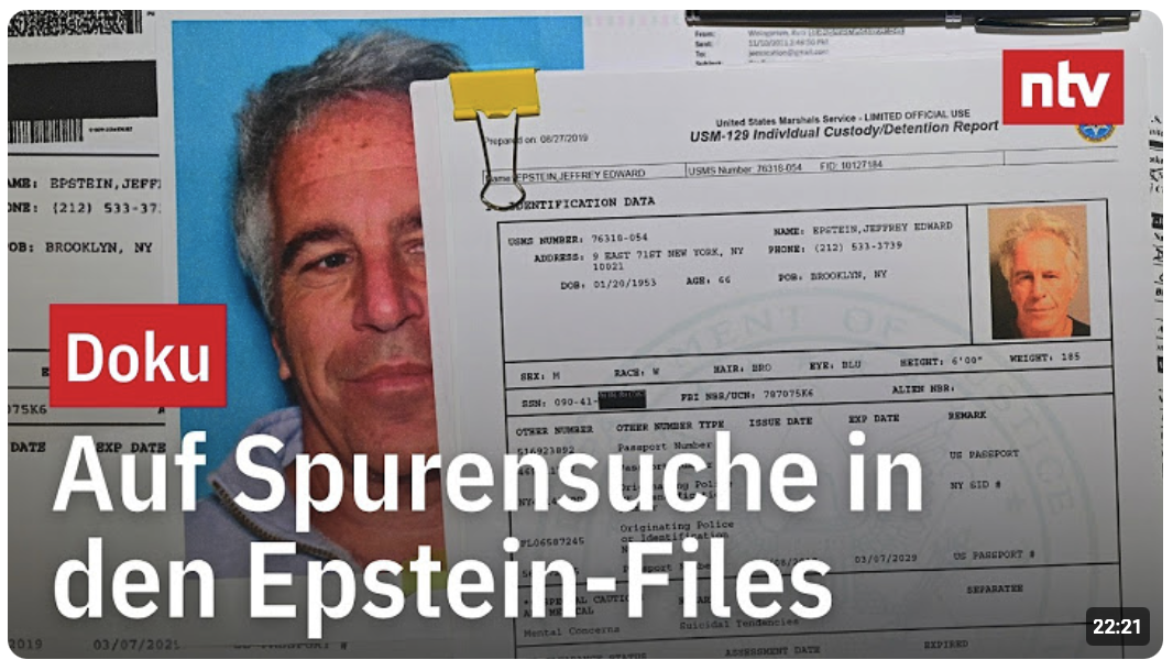 Die Akten des Grauens – Auf Spurensuche in den Epstein-Files