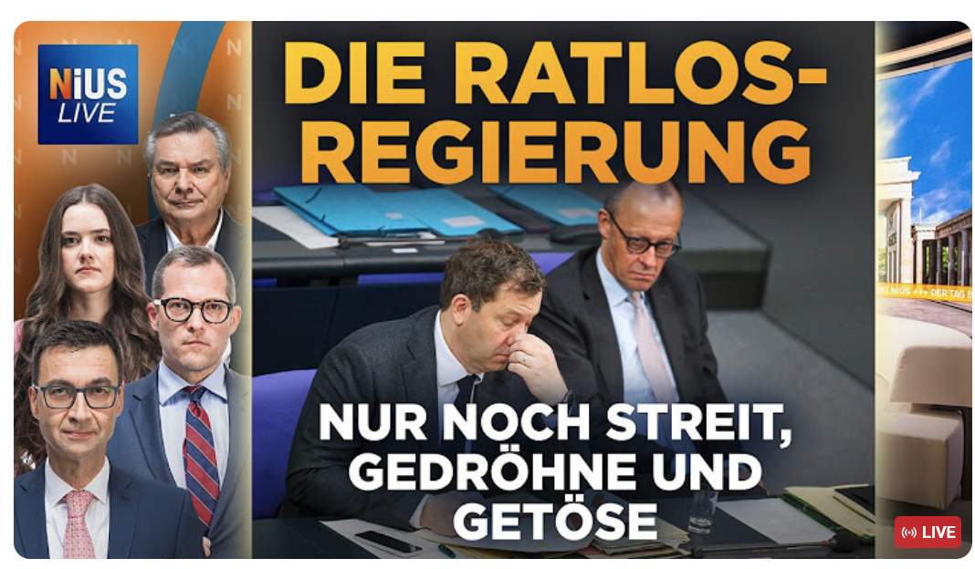 Wirtschaftsministerin Reiche schließt Steuererhöhungen nicht aus | NIUS Live, 30.03.2026