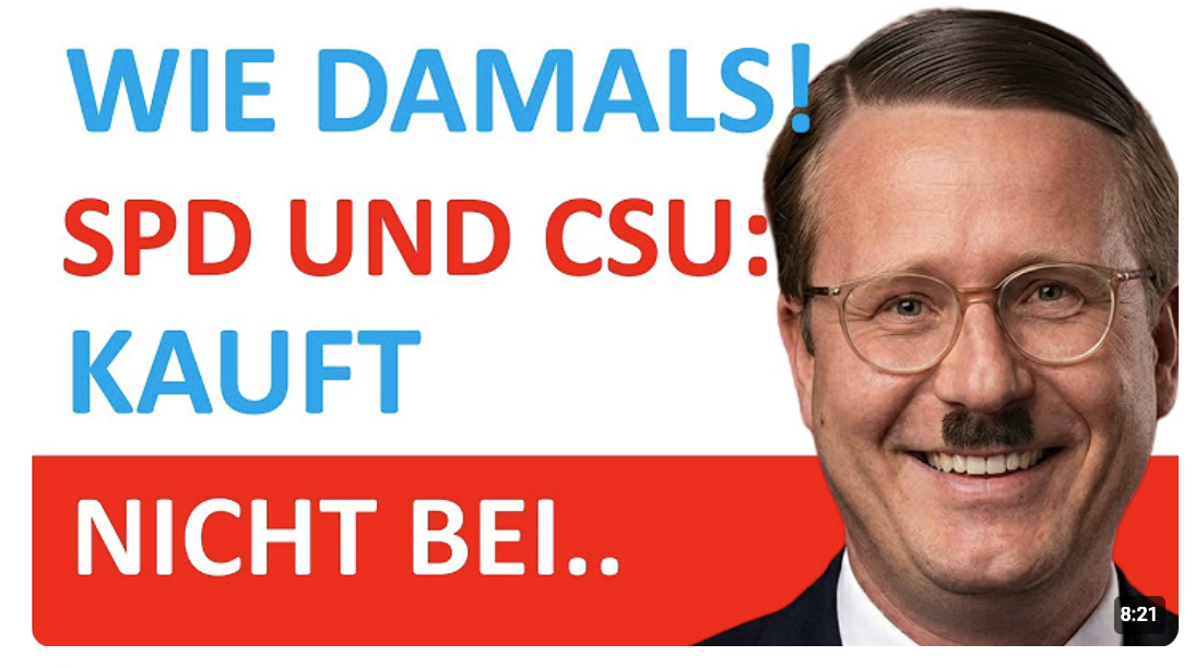 SPD… Wie in den 30er Jahren…