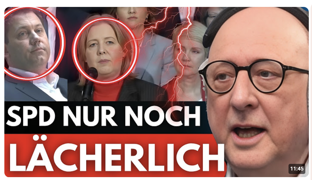 „Abgehobene Lachnummer“  NIUS zerlegt SPD letzten Versuch sich zu retten  Furcht vor AfD wächst!