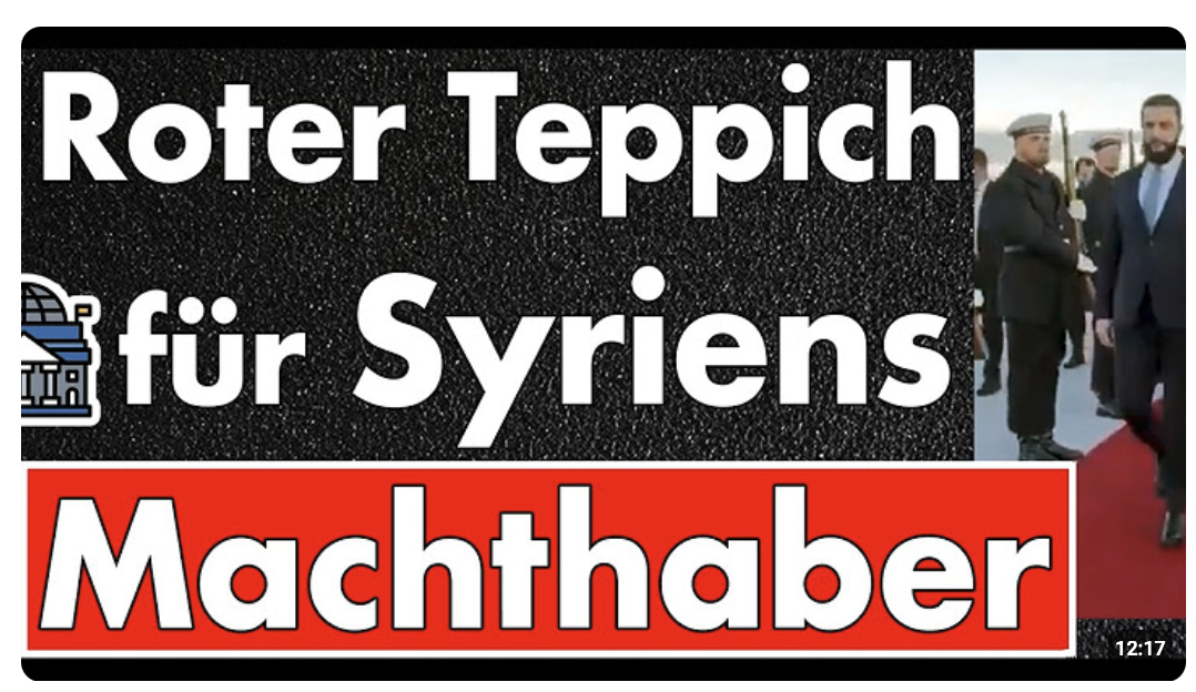Roter Teppich & jubelnde Massen für Syriens Machthaber! Ohne Wahl vom Terroristen zum Staatschef