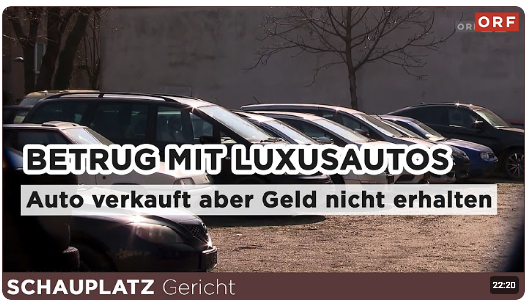 Betrug mit Luxusautos – Auto verkauft aber Geld nicht erhalten 
