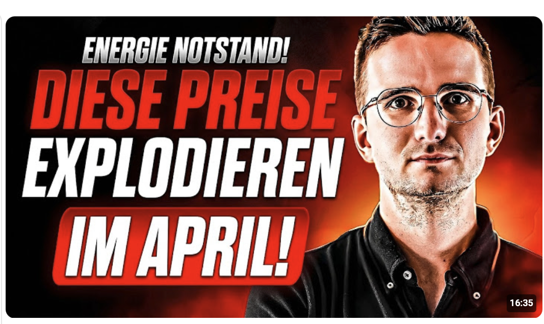 ENERGIE NOTSTAND: 7 Dinge, die JETZT TEURER werden!