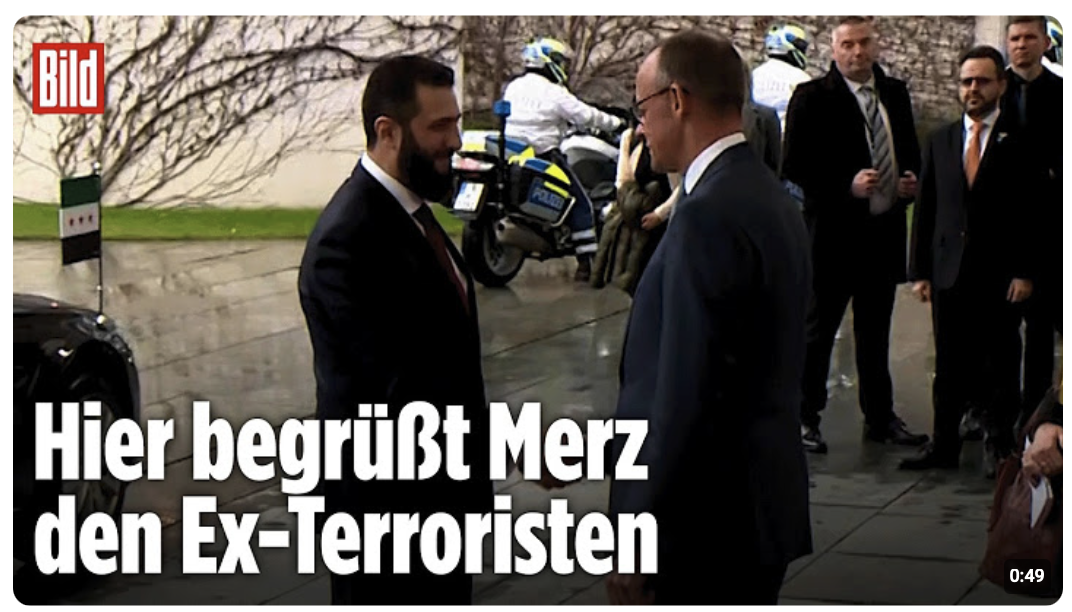 Umstrittenster Staatsbesuch des Jahres: Merz empfängt Syriens Machthaber