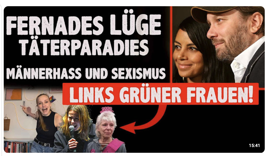 Links GRÜNE Doppelmoral Collien Fernandes LÜGE und das SCHWEIGEN bei echten VERBRECHEN