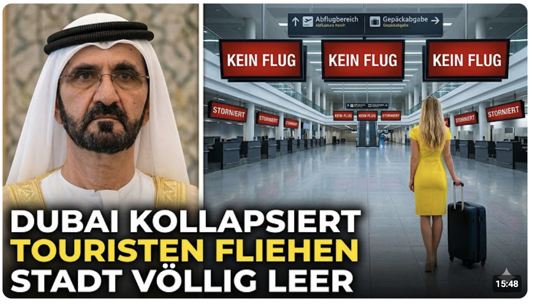 Dubai vor dem Absturz: Tourismus bricht ein, Wahrzeichen verfallen, Flughäfen im Chaos