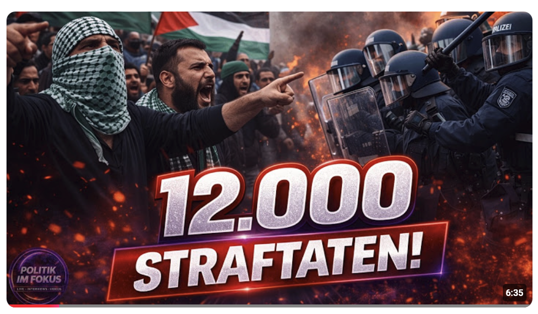 ESKALATION AUF DEN STRASSEN! Tausende Straftaten… verletzte Polizisten… eskalierende Gewalt!