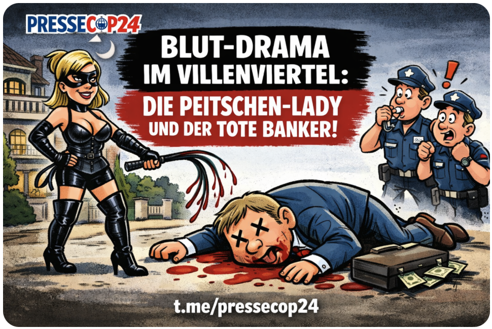 BLUT-DRAMA IM VILLENVIERTEL: DIE PEITSCHEN-LADY UND DER TOTE BANKER!