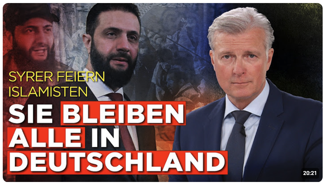 Syrer feiern Islamisten: Sie bleiben alle in Deutschland