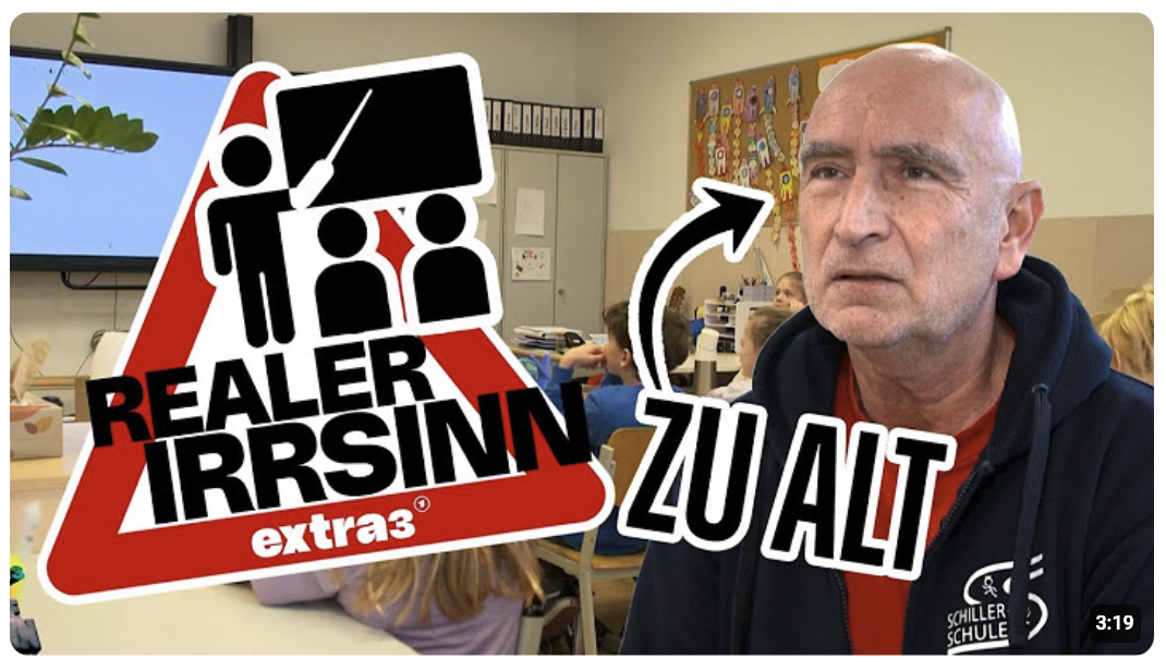 Realer Irrsinn: Rente trotz Lehrermangel in Unna | extra 3