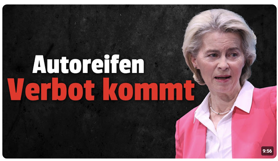 Neue EU-Regel sorgt für Schock: Autoreifen werden verboten!