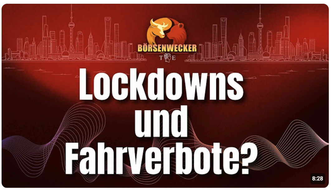 Energy-Lockdowns und Fahrverbote?