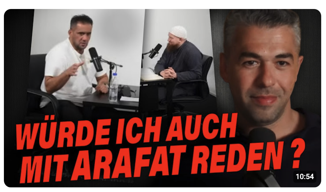 Würde ich mit Arafat diskutieren?