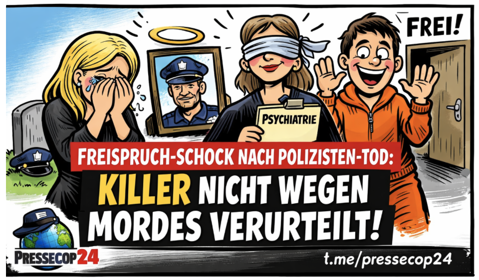 FREISPRUCH-SCHOCK NACH POLIZISTEN-TOD: KILLER NICHT WEGEN MORDES VERURTEILT!