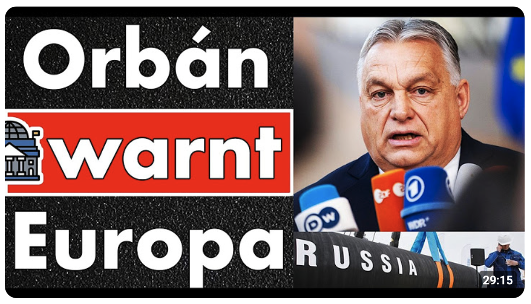 Orbán warnt Europa! Kurzarbeit ist nur der Anfang – Force Majeur für Müllbeutel & Essensverpackungen
