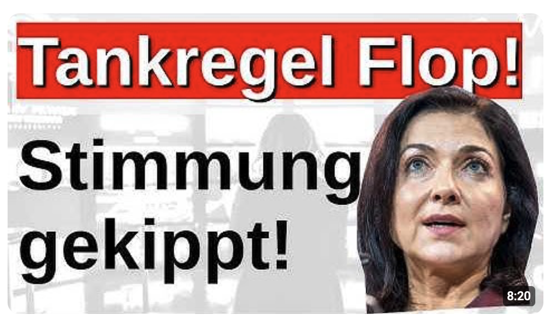 Tanken: Die Leute haben die Nase gestrichen voll! Die Stimmung ist gekippt!