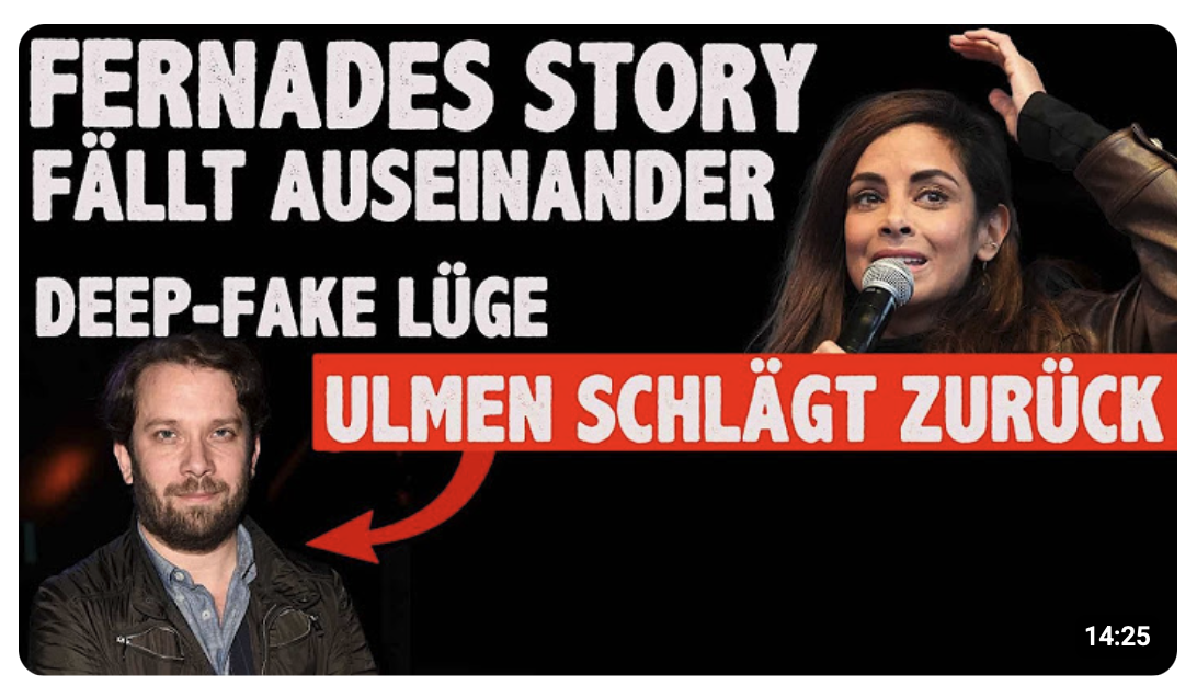 Fernandes Story kracht auseinenader Ulmen WEHRT sich und Medien rudern zurück
