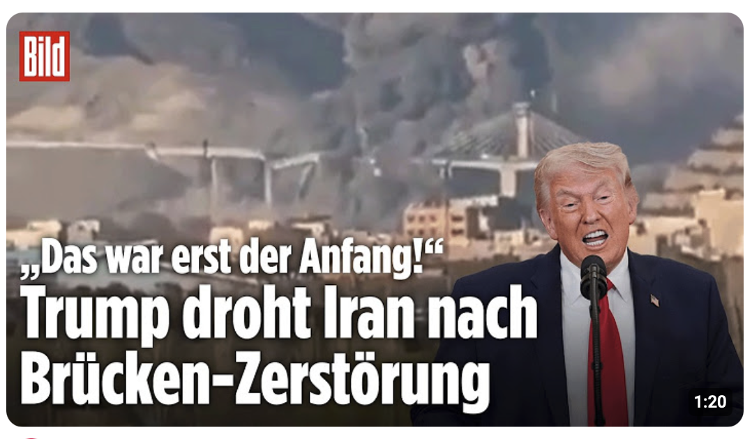 Trump droht mit weiteren Schlägen: US-Angriff auf Iran – Brücke in Teheran zerfetzt