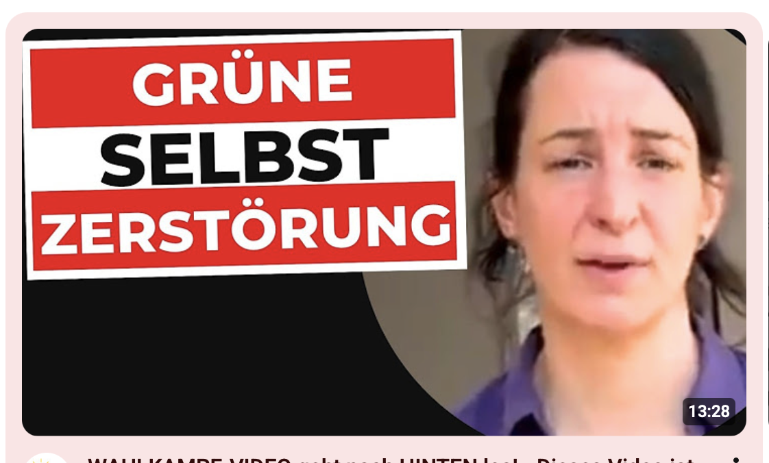WAHLKAMPF-VIDEO geht nach HINTEN los! – Dieses Video ist pure AfD-Werbung!
