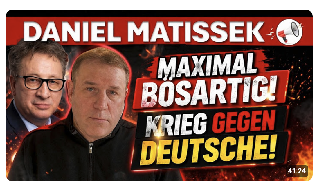 Klingbeil dreht völlig durch: Der totale Krieg gegen Deutsche! | Daniel Matissek im Interview