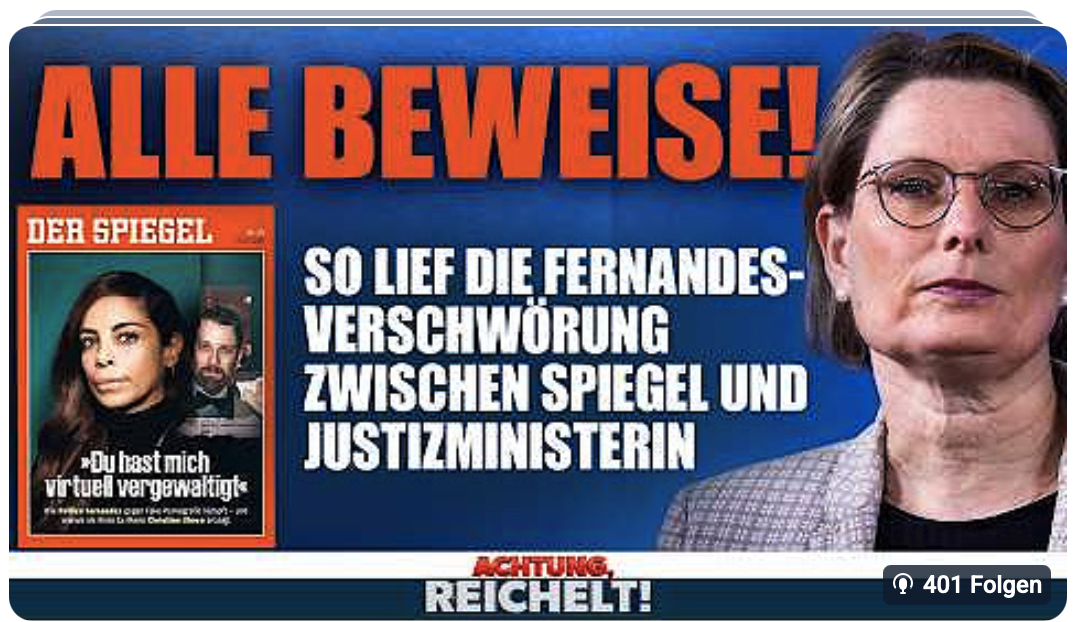 Die Beweise! So lief die Fernandes-Verschwörung zwischen Spiegel und Justizministerin