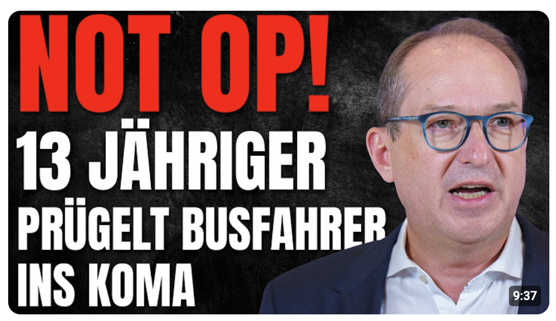 Irakischer Intensivtäter PRÜGELT Busfahrer ins KOMA