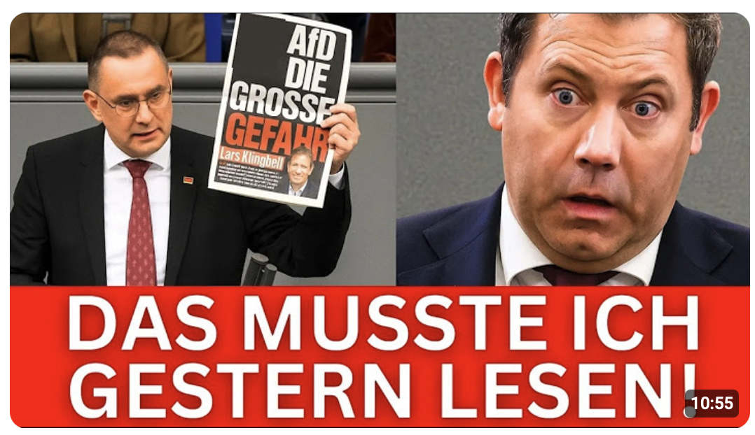 Plötzlich holt AFD diese Zeitung raus! Danach wird KLINGBEIL panisch! 1