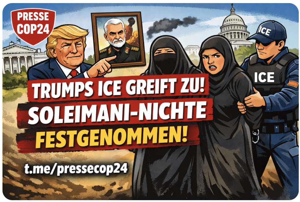US-SCHOCK! TRUMPS ICE GREIFT DURCH – SOLEIMANI-FAMILIE FESTGENOMMEN!