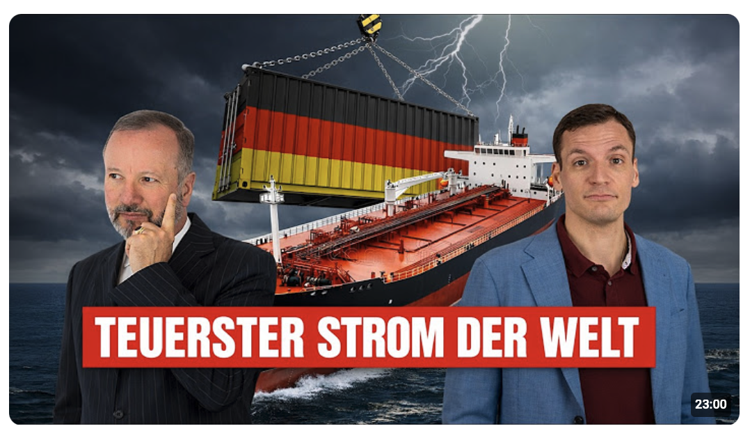 Deutschland zahlt den höchsten Energiepreis der Welt – Krall & Bubeck