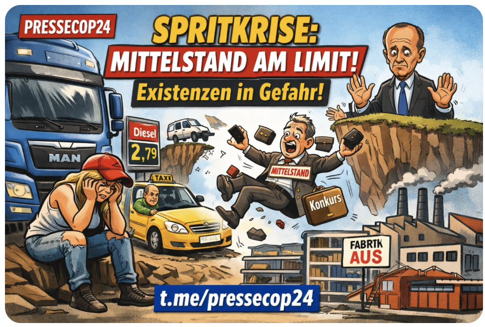 DIESEL-DRAMA IN DEUTSCHLAND! SPRECHEN DIE LKW-FAHRER BALD DEN STILLSTAND AUS? MITTELSTAND AM LIMIT – EXISTENZEN IN GEFAHR!