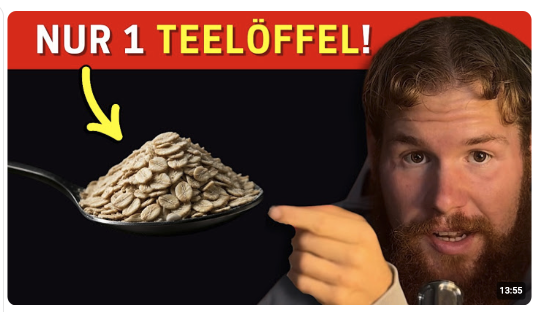 1 TL am Morgen – HEILT den DARM SOFORT (meine besten Darmtipps)