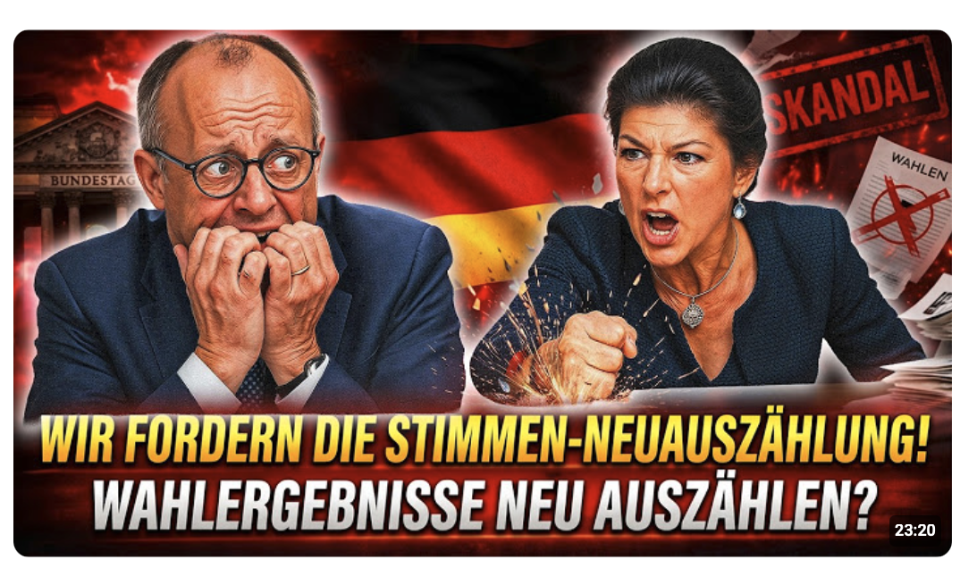Das politische Erdbeben: AfD und Wagenknecht erschüttern das System — was jetzt mit Deutschland pass