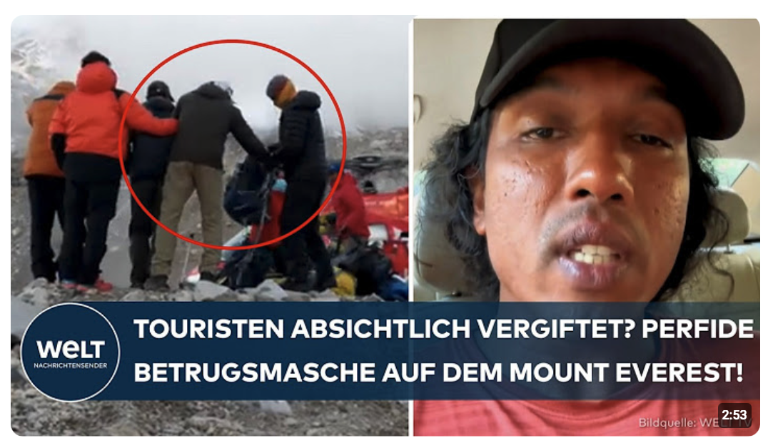 NEPAL: Perfide Betrugsmasche im Himalaya aufgedeckt! Trekkingguides vergiften offenbar Touristen