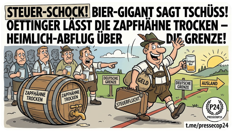 STEUER-SCHOCK! BIER-GIGANT SAGT TSCHÜSS!