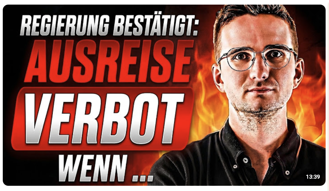 Wegen IRAN KRIEG: AUSREISE VERBOT gilt, sobald … (Offiziell bestätigt)