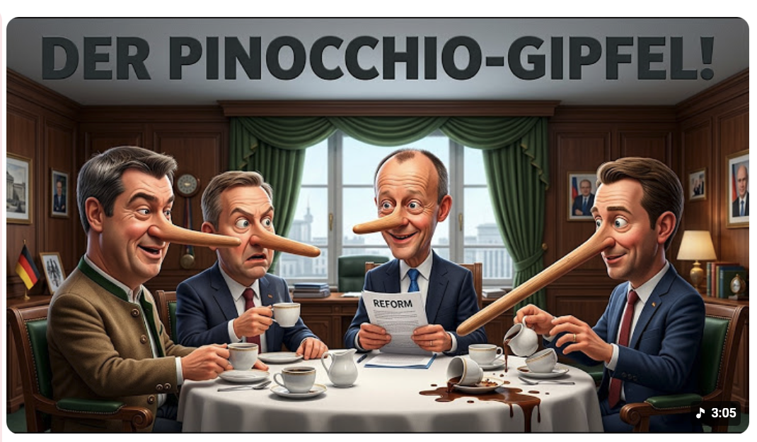 DER LÜGEN-GIPFEL?    Merz & Truppe: Alles nur Kompromisse | Satire Schlager 2026