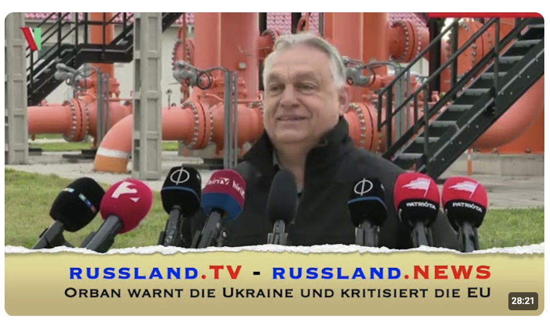 Orban warnt die Ukraine und kritisiert die EU