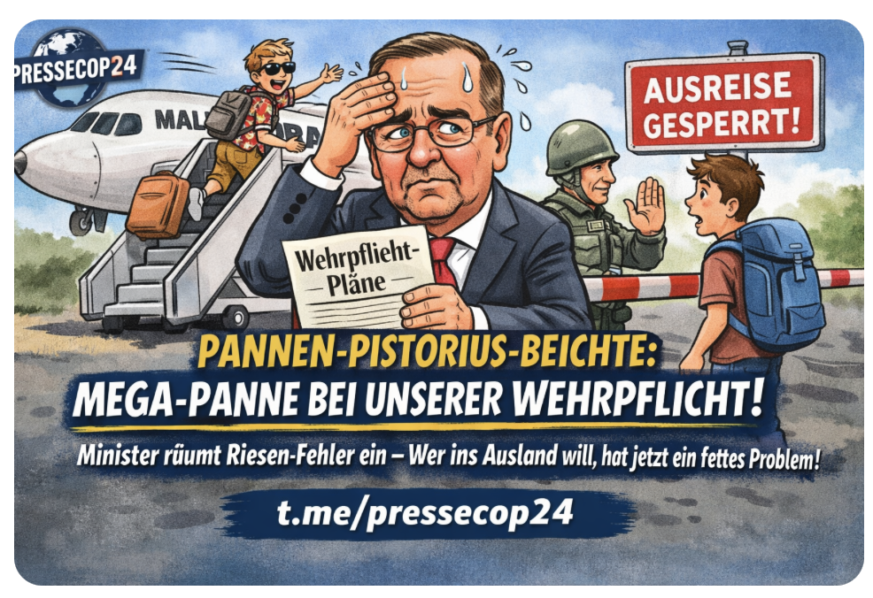 Pannen- PISTORIUS-BEICHTE: MEGA-PANNE BEI UNSERER WEHRPFLICHT!