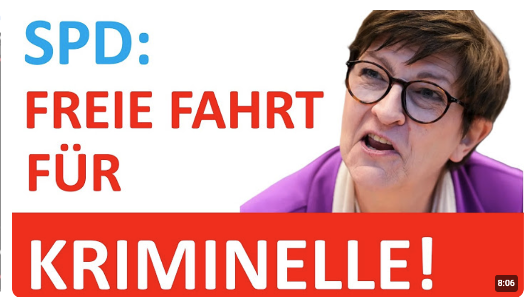 Keine Strafe mehr für Kriminelle!