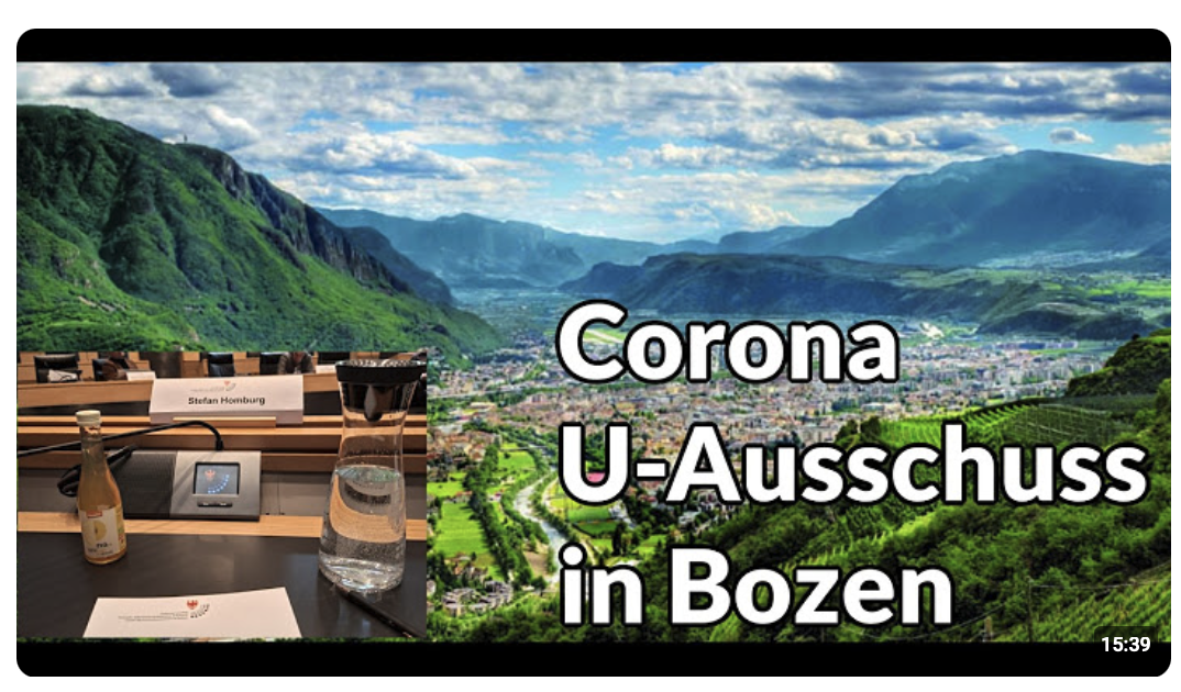 „Meine Anhörung in Italien | Prof. Homburg“