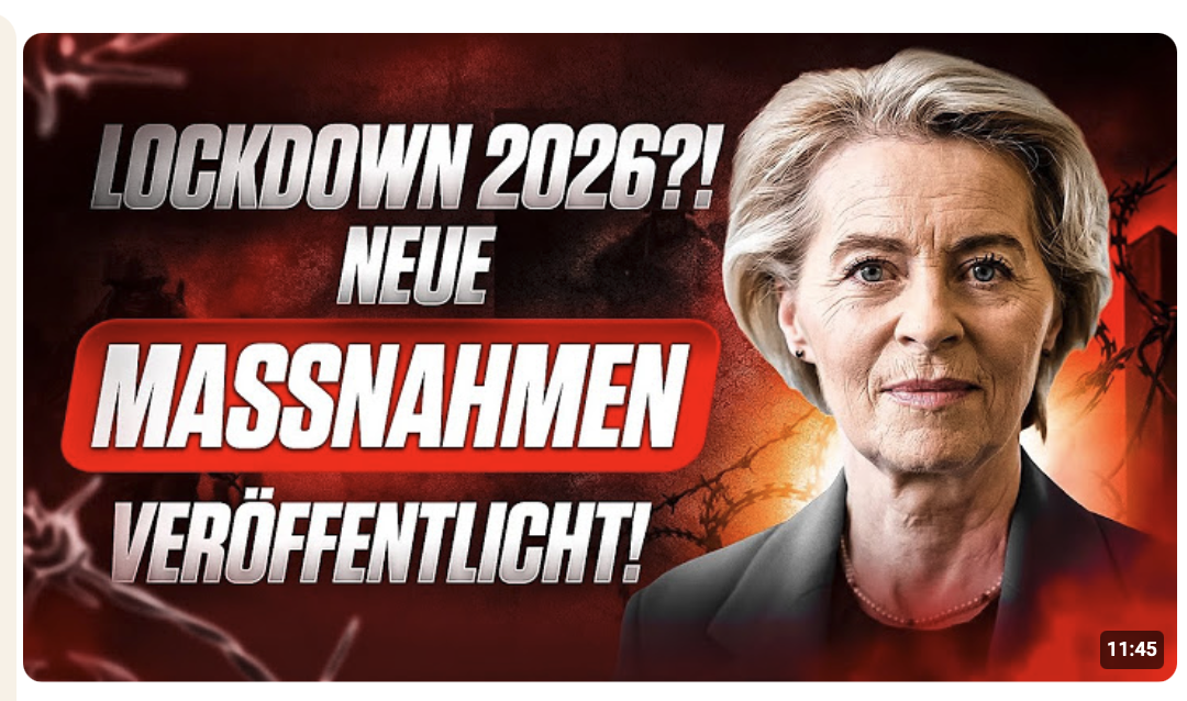 NEUE LOCKDOWN MASSNAHMEN: SCHLIMMER als CORONA?!